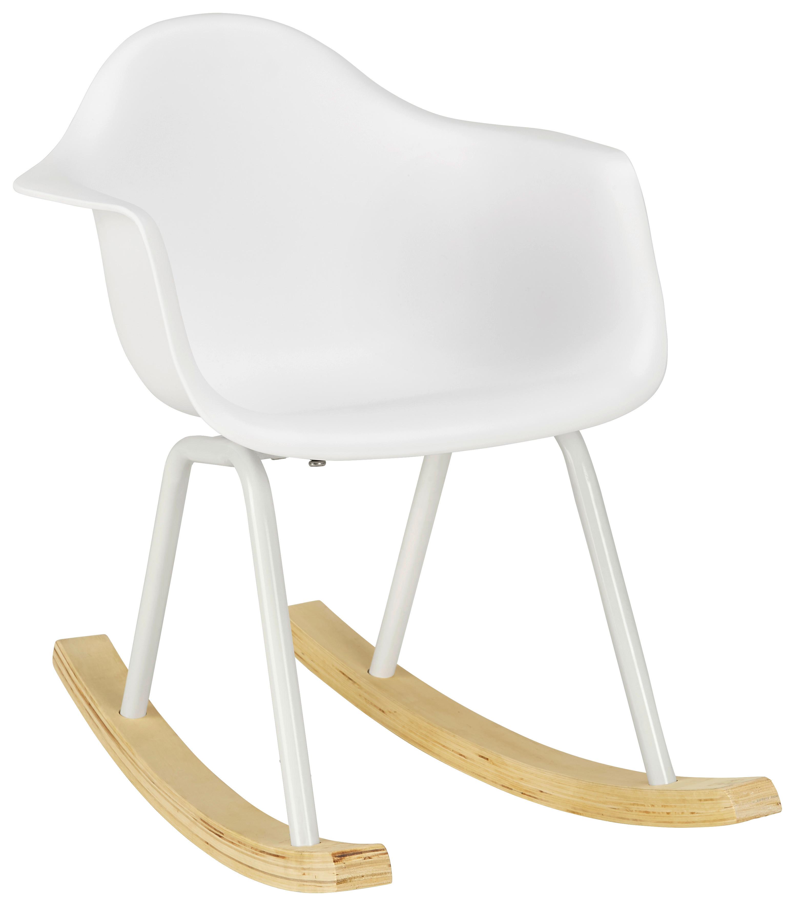 Kinderstuhl Bobby Weiß Kunststoff - Weiß, MODERN, Holz/Kunststoff (41,5/60/54cm) - Bessagi Kids