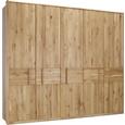 Drehtürenschrank in Eichefarben - Eichefarben, Holz/Holzwerkstoff (256/223/63cm) - PREMIUM LIVING