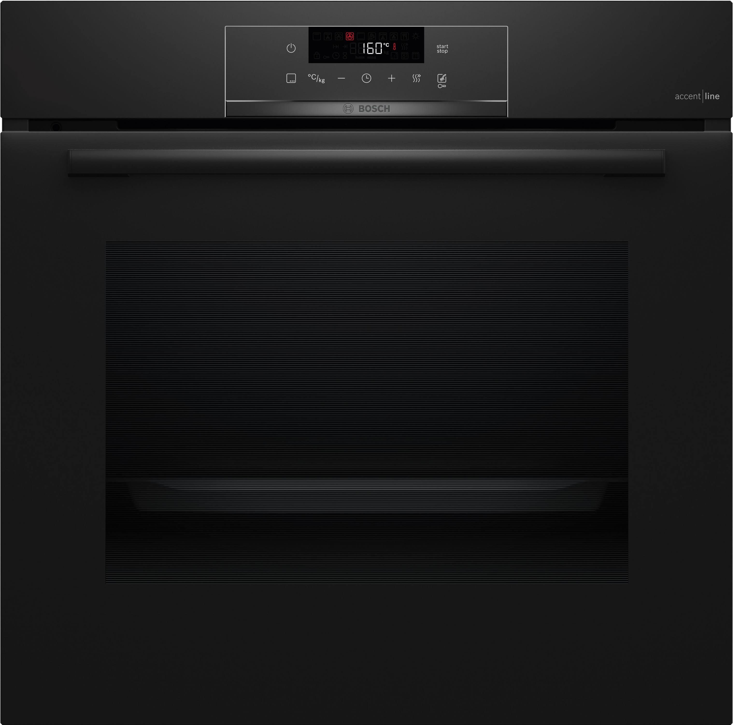Backofenset HBD47LUTZ5 - Schwarz, Glas/Metall - Bosch