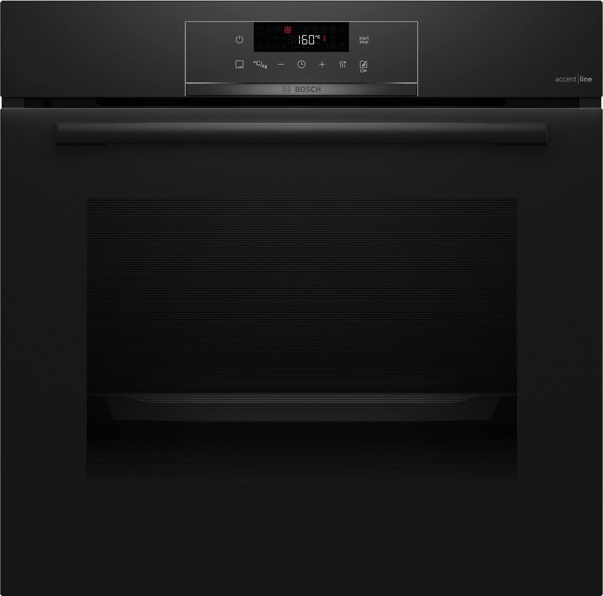 Backofenset HBD47LUTZ5 - Schwarz, Glas/Metall - Bosch