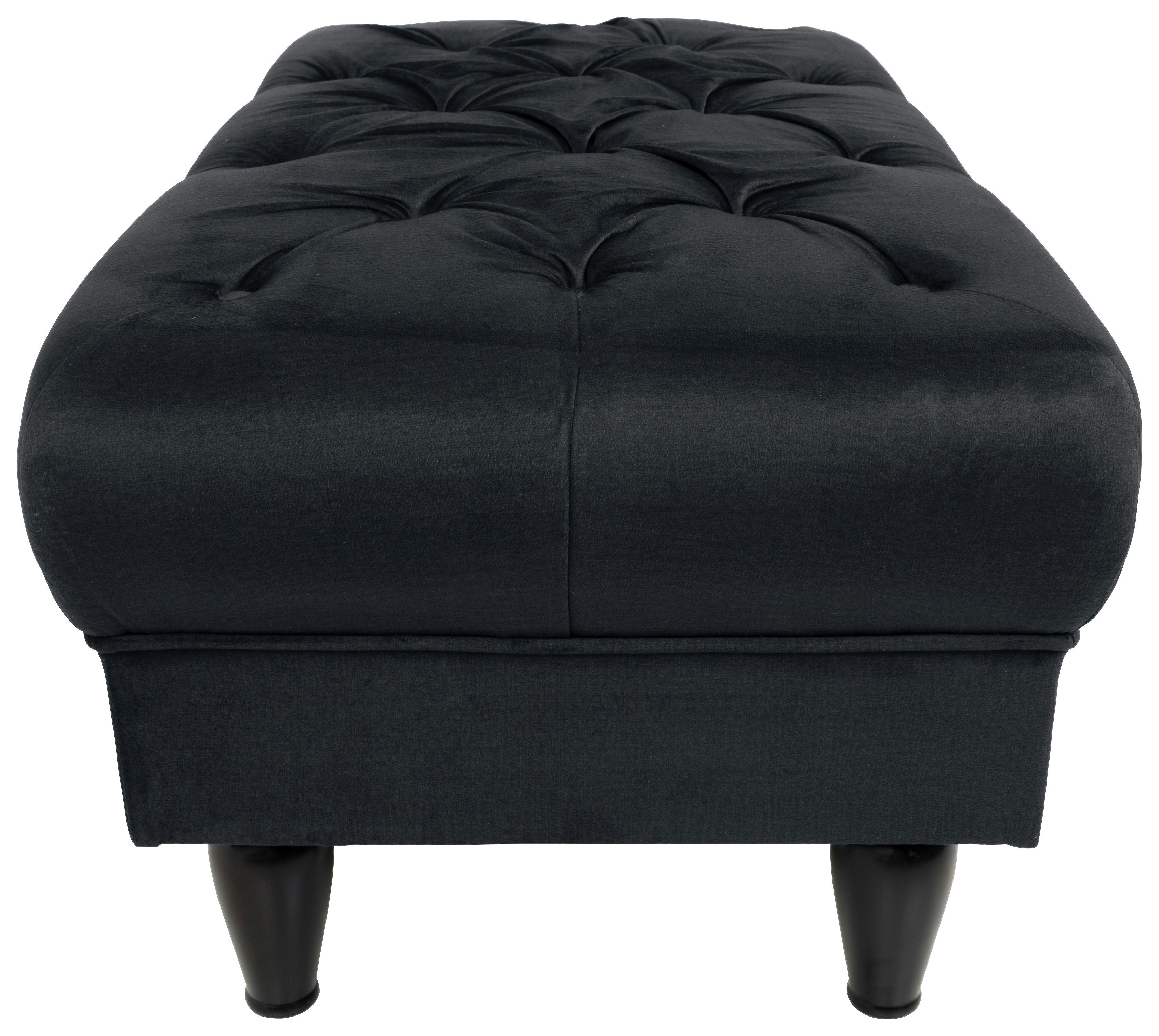 TABURET CUPIDO - antracit, Design, textil (110/44/56cm) - Mömax