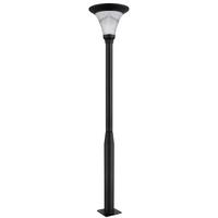 Solarleuchte 36911  Solar - Klar/Schwarz, Design, Glas/Kunststoff (42,5/336cm) - Globo