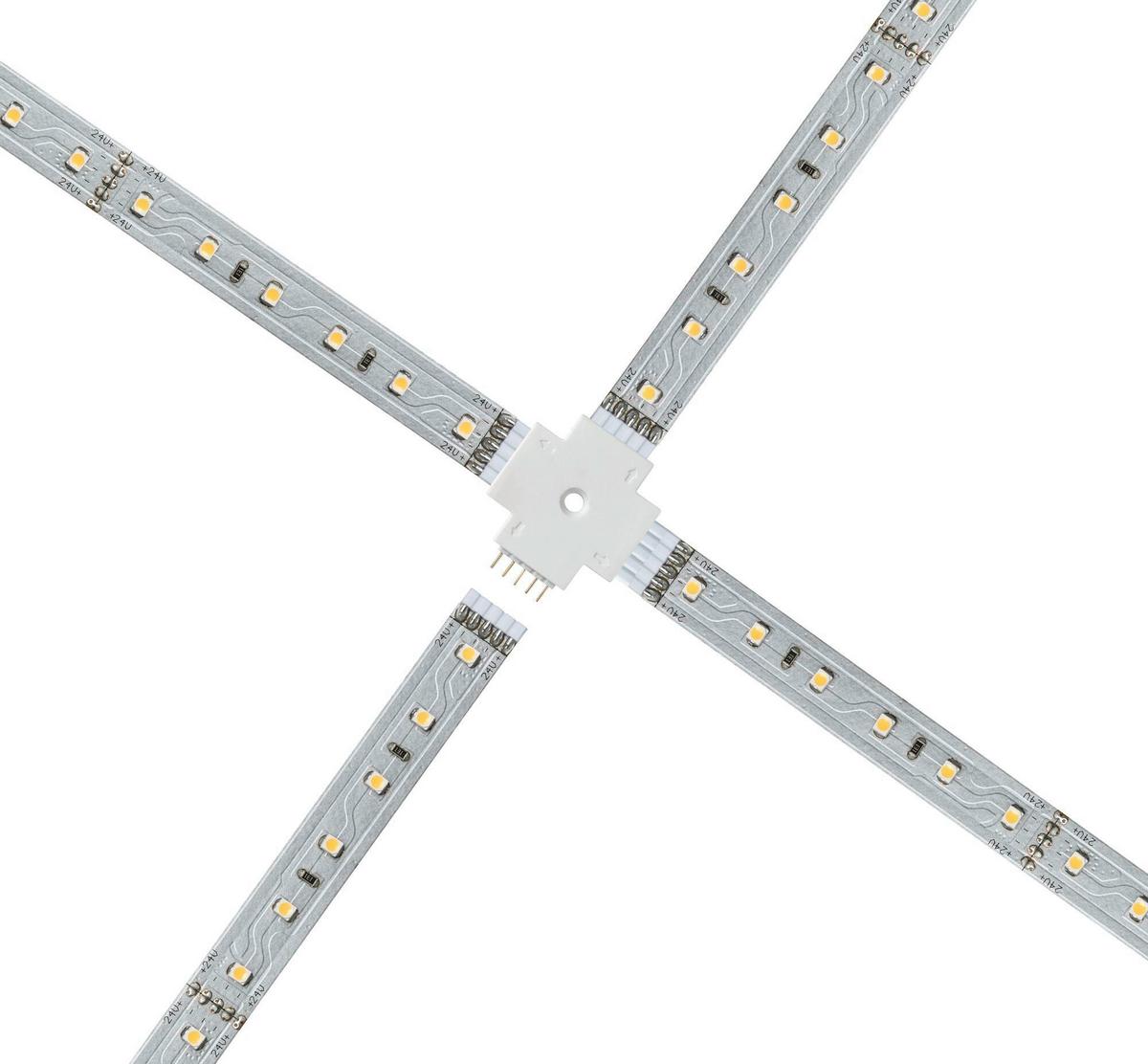 LED-Strip MaxLED X-Connector max. 144 Watt - Weiß, Basics, Kunststoff (3,2/0,6cm) - Paulmann