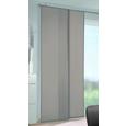 Flächenvorhang Vicky in Stein, ca. 60x245cm - Beige/Braun, Textil (60/245cm) - MÖMAX modern living