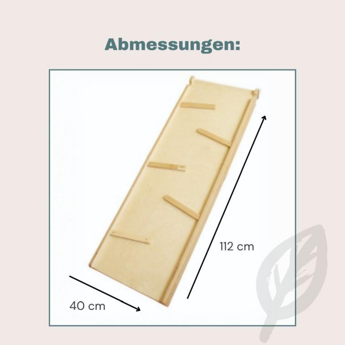 Plezalna Stena Cliff, Pravi Les - barve breze, Basics, les (112/40/7cm) - CLIFF