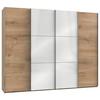 Ormar  S Kliznim Vratima Level 36c - bijela/boje hrasta, Moderno, drvni materijal (300/236/65cm) - Modern Living