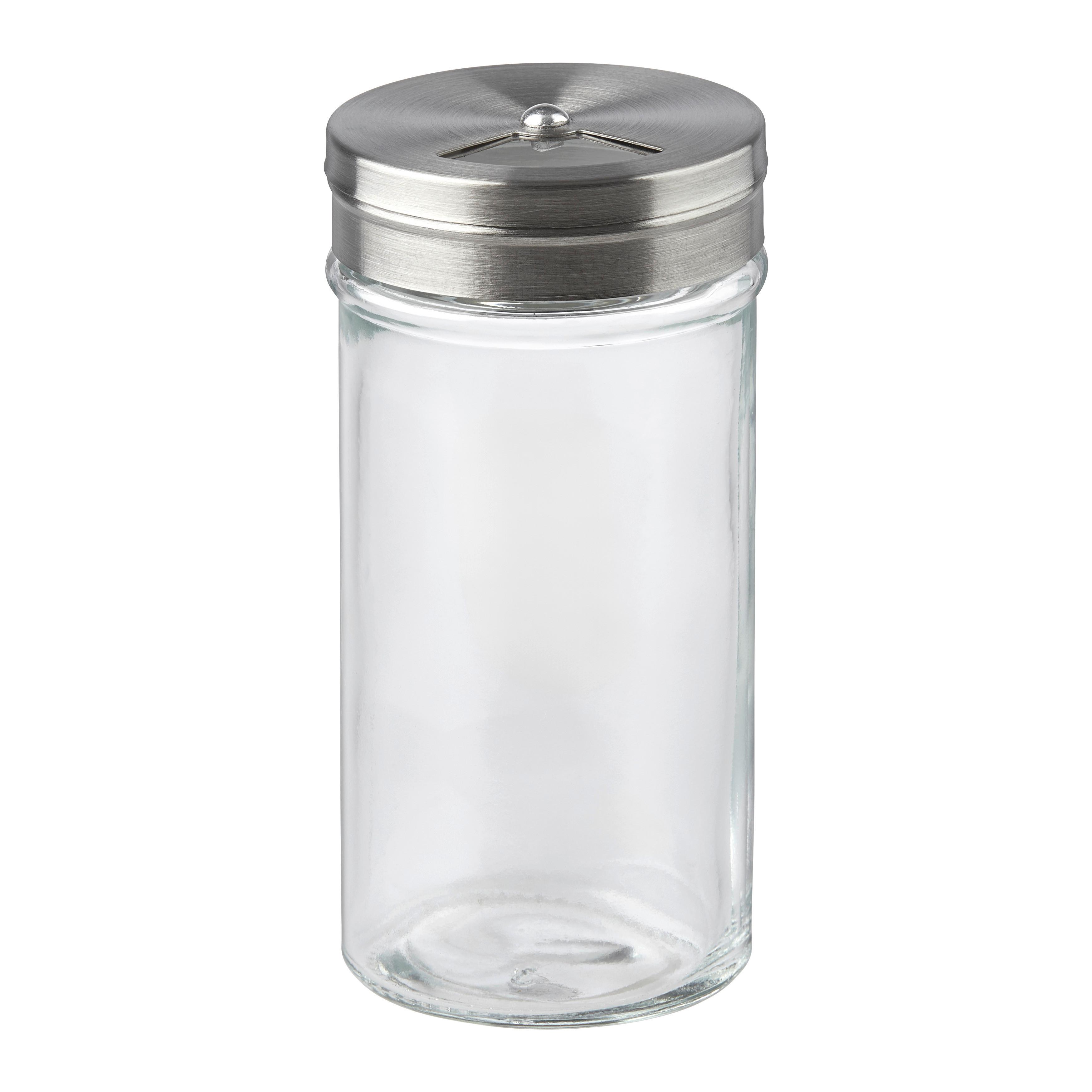 Gewürzdose Gemma Klar ca. 120ml - Klar/Silberfarben, KONVENTIONELL, Glas (4,8/10cm) - Mömax