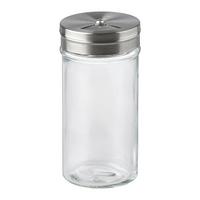 Posodica Za Začimbe Gemma - 120 Ml - srebrne barve/prozorno, Konvencionalno, kovina/umetna masa (4,8/10cm) - Mömax