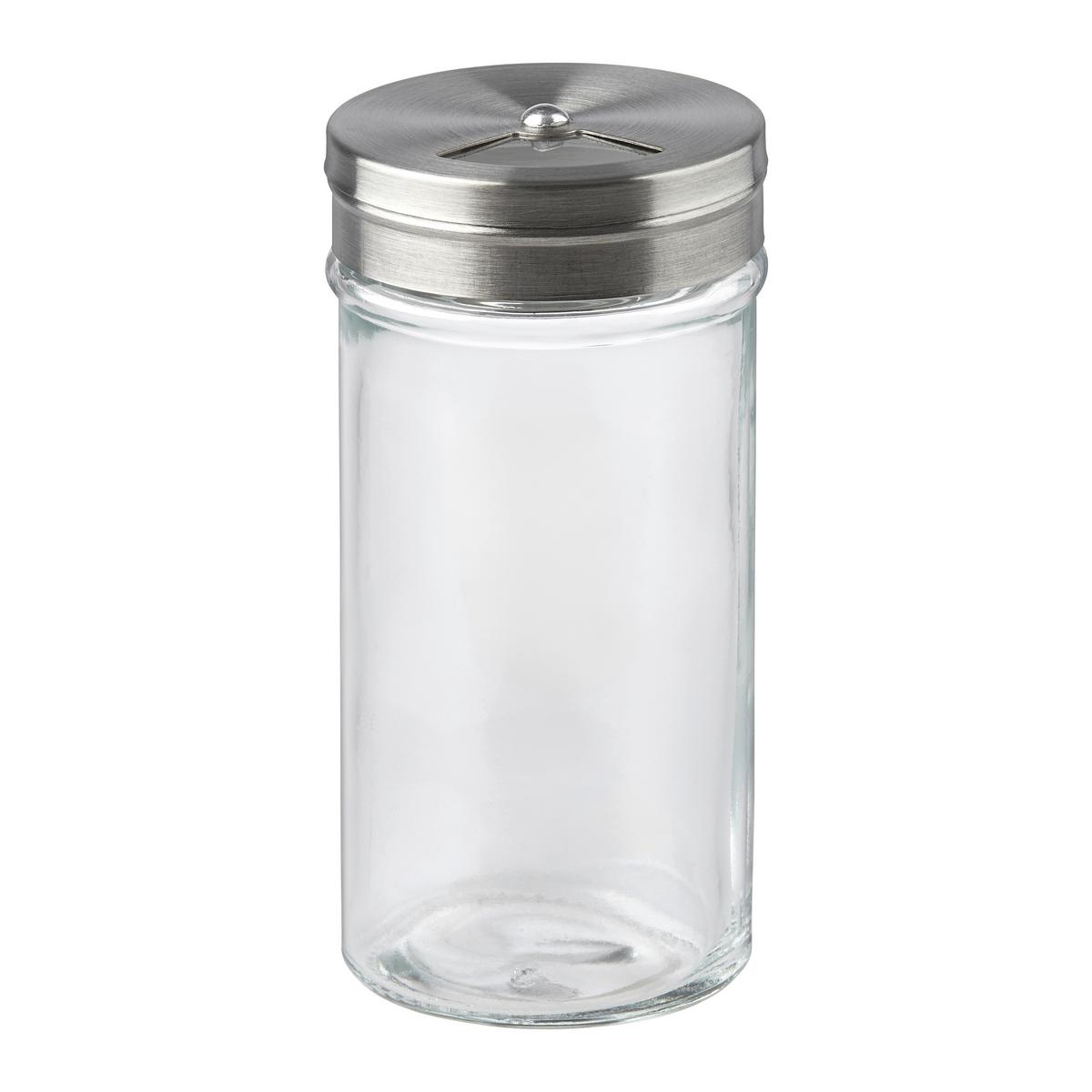 Posodica Za Začimbe Gemma - 120 Ml - srebrne barve/prozorno, Konvencionalno, kovina/umetna masa (4,8/10cm) - Mömax