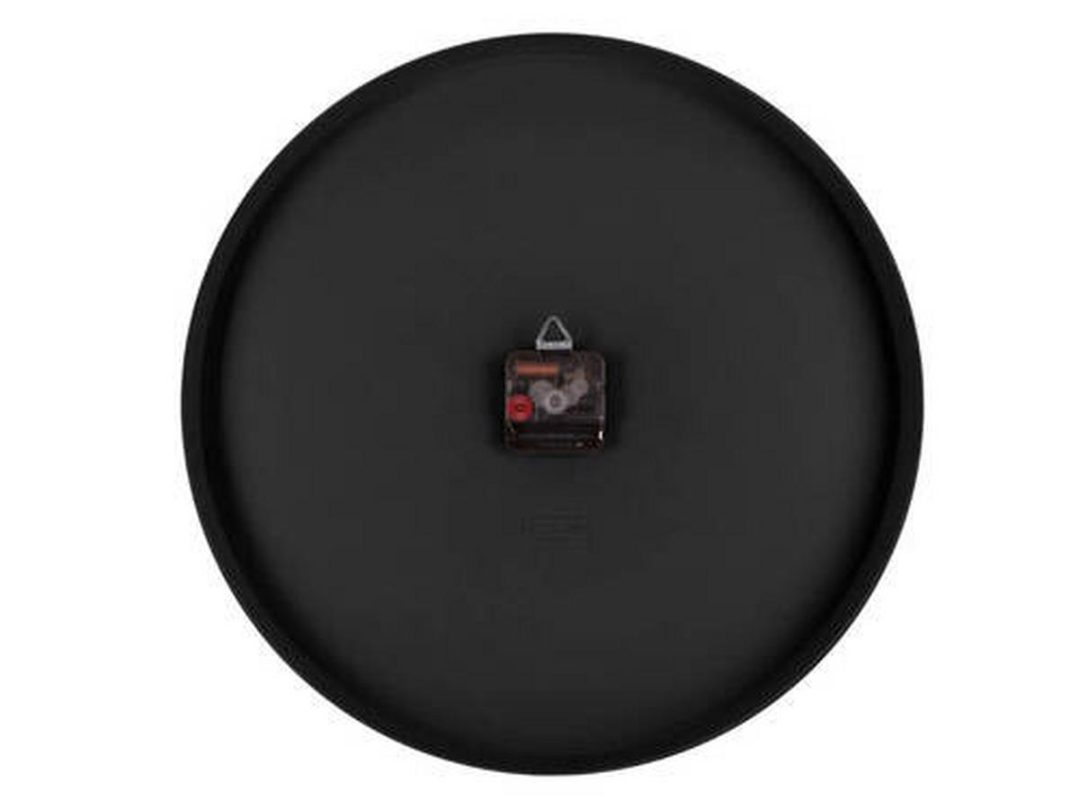 ZEGAR ŚCIENNY KA5311BK - czarny, Basics, tworzywo sztuczne (42/42/5cm) - Karlsson
