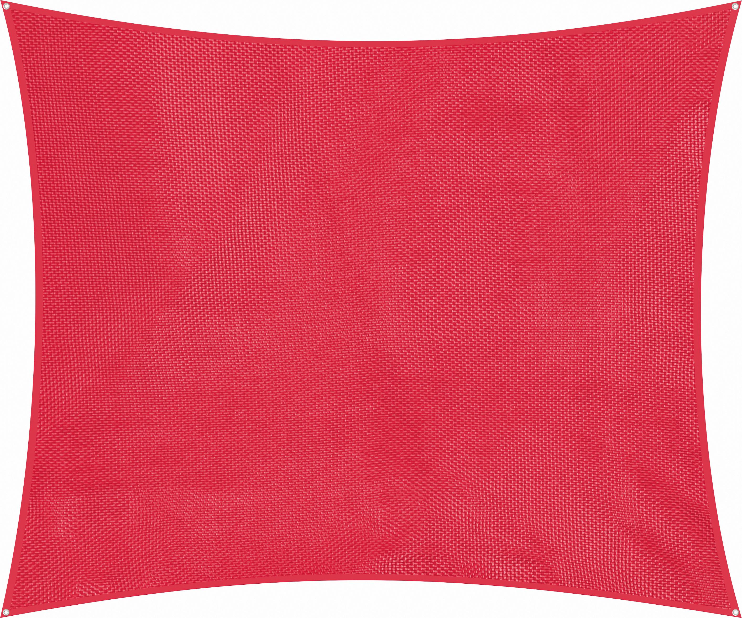 Sonnensegel Teneriffa Rechteck ca.250x0,3x300cm Rot - Rot, Basics, Textil (250/0,3/300cm) - Schneider