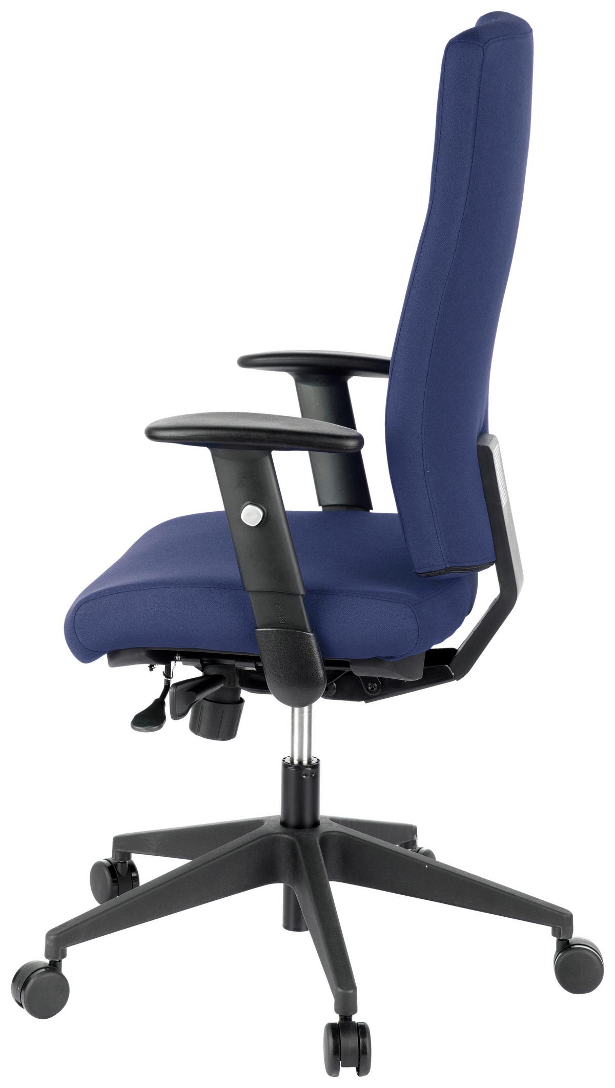 Pisarniški Stol Pro-tec 300, Temno Modra - temno modra, Moderno, umetna masa/tekstil (57/125/53cm) - MID.YOU