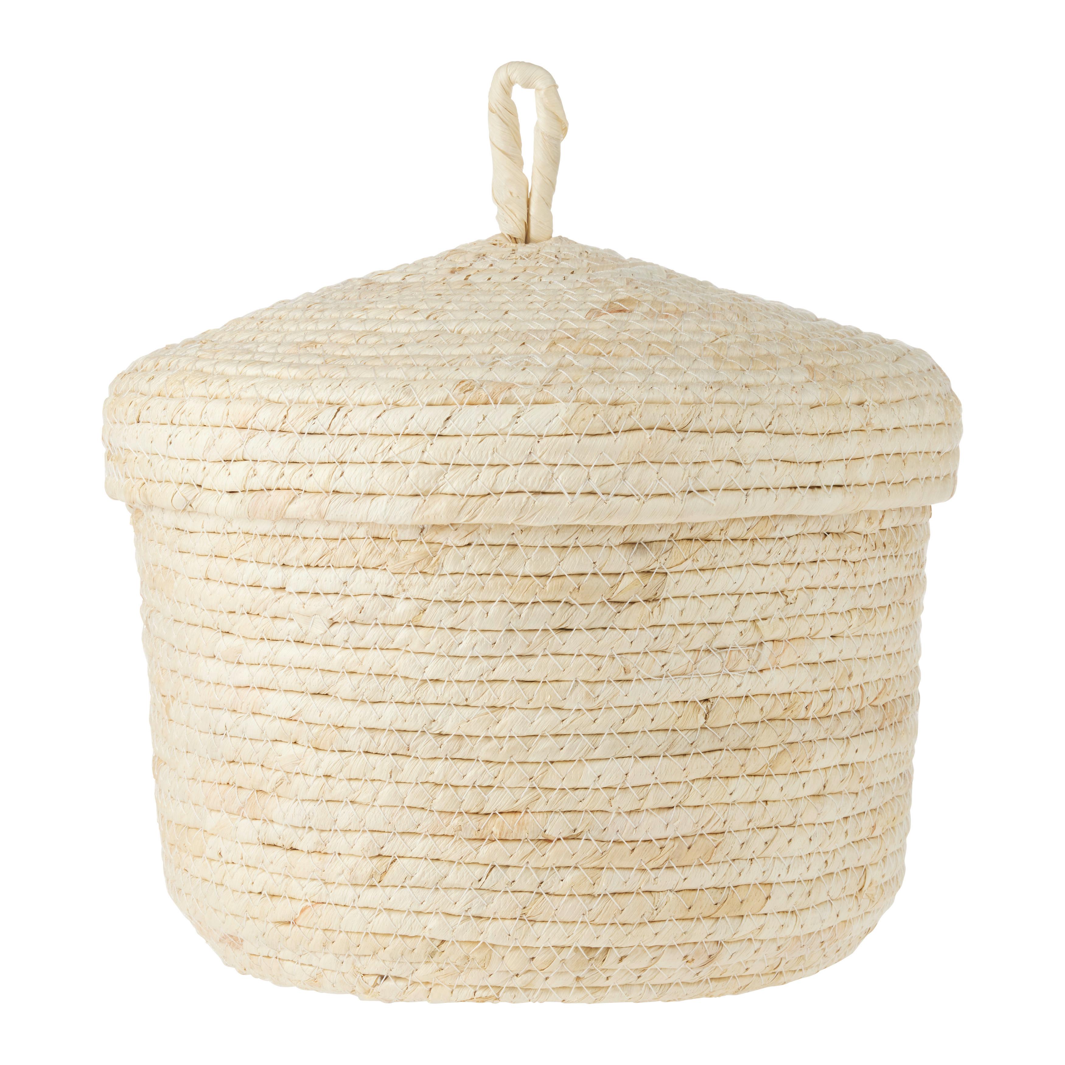 KOŠARA MARLO - prirodne boje, Basics, prirodni materijali (28/23cm) - Zandiara