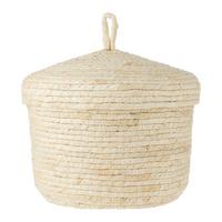 KOŠARA MARLO - prirodne boje, Basics, prirodni materijali (28/23cm) - Zandiara