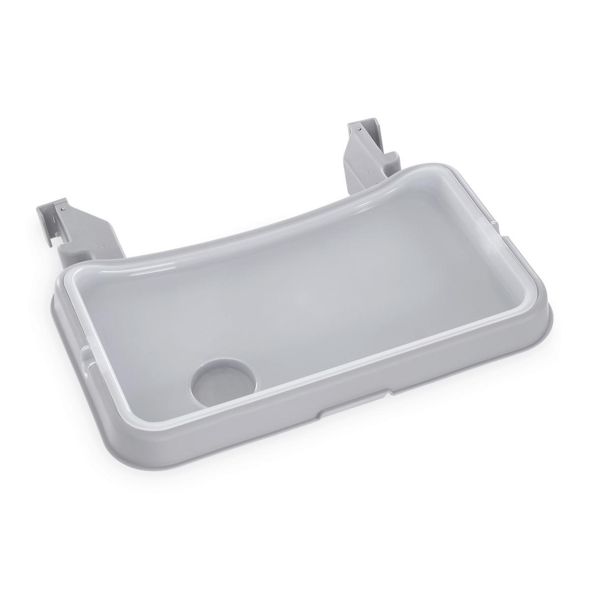 TACKA DO JEDZENIA I ZABAWY 661994 ALPHA TRAY - szary, Trend, tworzywo sztuczne (46/56,5/22,5cm) - Hauck