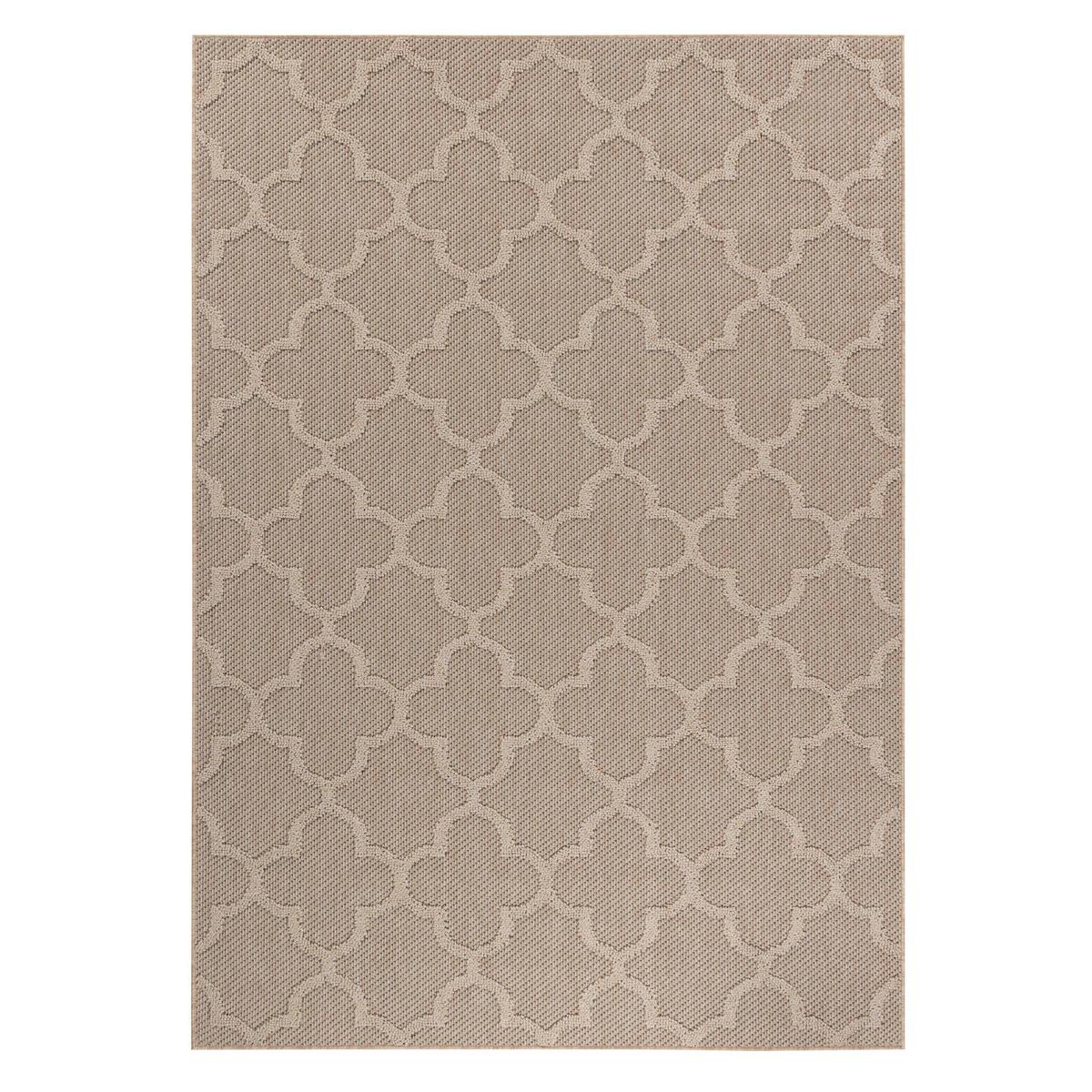 Outdoorteppich Patara Beige ca. 160x230cm - Beige, Design, Textil (160/230cm) - Novel
