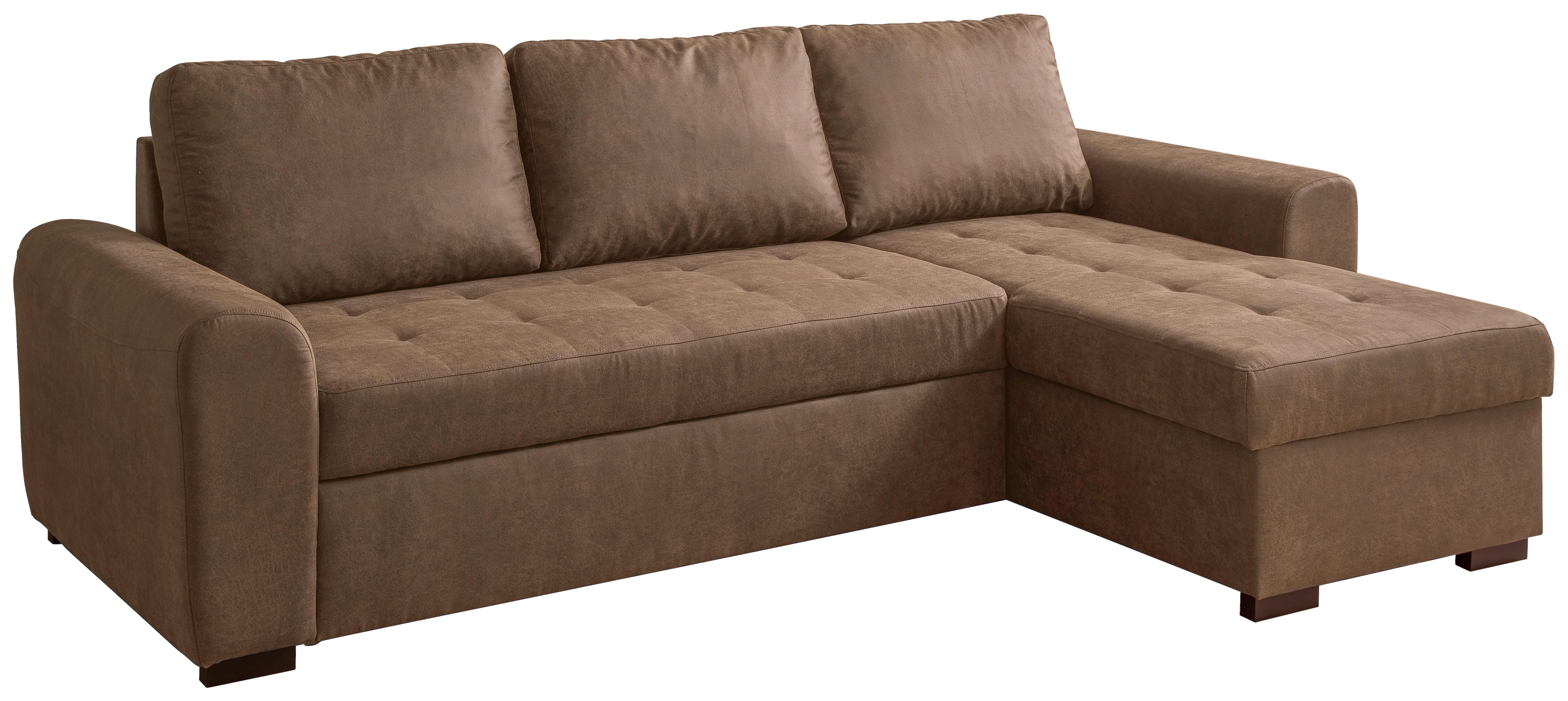 Ecksofa Poll Anthrazit - Anthrazit, MODERN, Textil (243/85/155cm) - Mömax