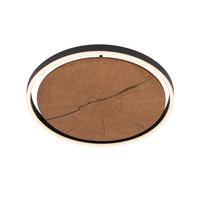 LAMPA SUFITOWA LED 143162 DL HIRNHOLZ - kolor dębowy, Natur, metal/drewno (40/5cm) - Waldwelt