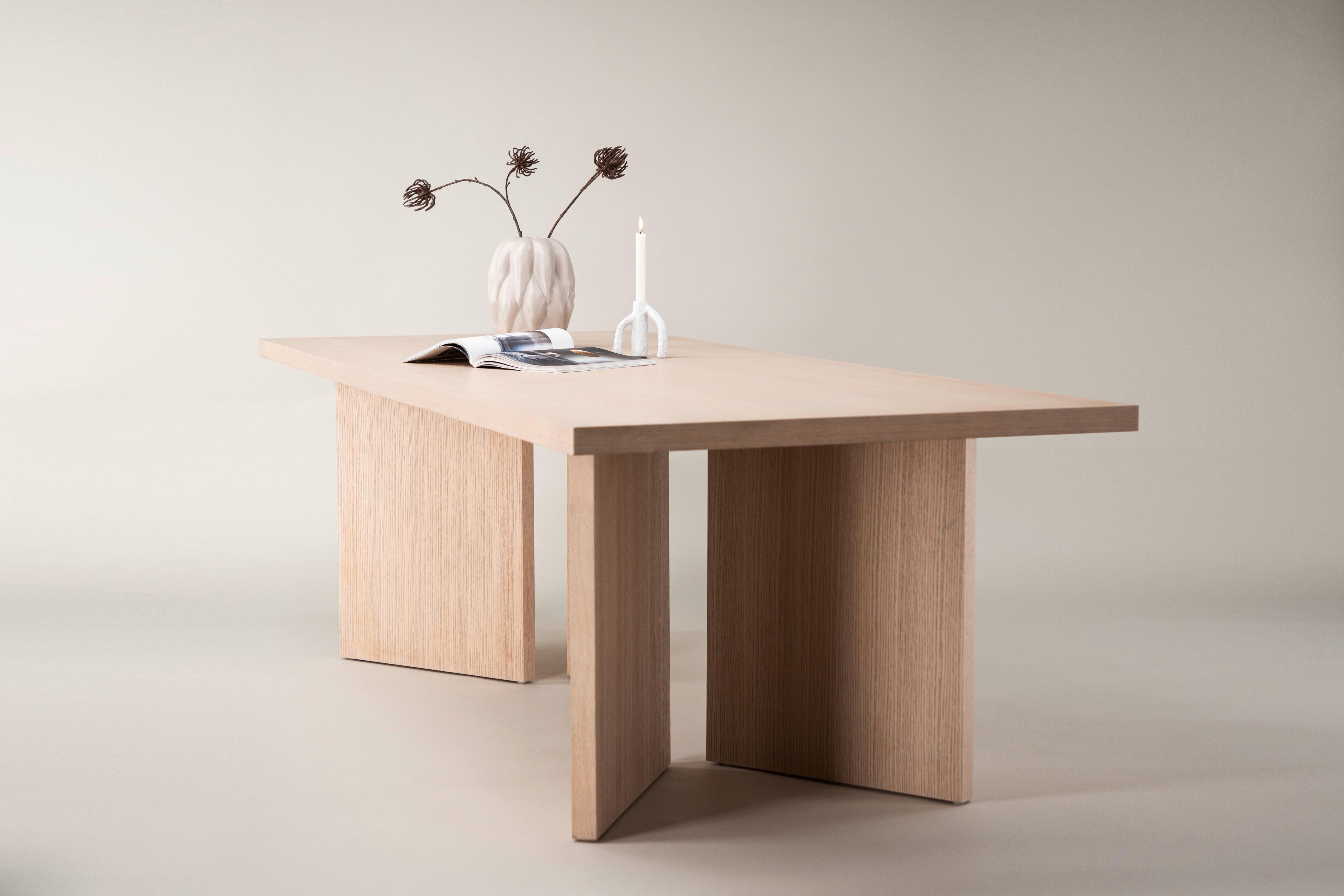Esstisch Bassholmen ca. 240x100x74 cm Beige - Beige, Design, Holz/Holzwerkstoff (240/100/74cm) - Livetastic