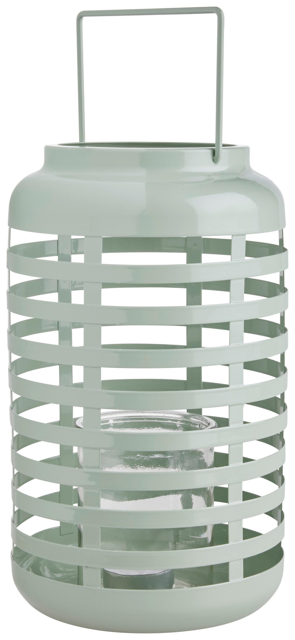 Felinar MALEA - verde salvie, Basics, metal (15/25cm) - Modern Living