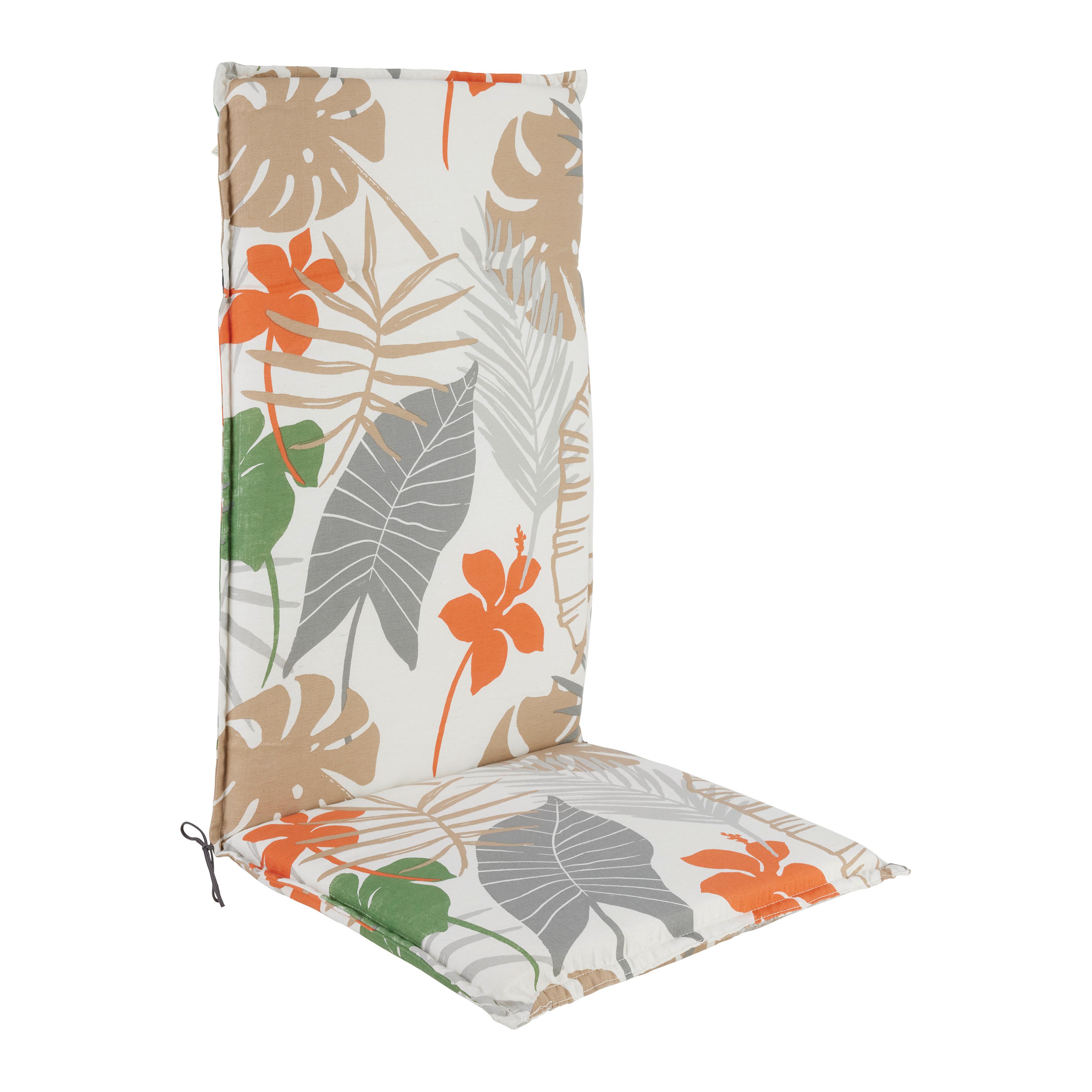 Sesselauflage Genf 2 Multicolor ca. 120x48x5cm - Multicolor, Basics, Textil (120/48/5cm) - Mömax