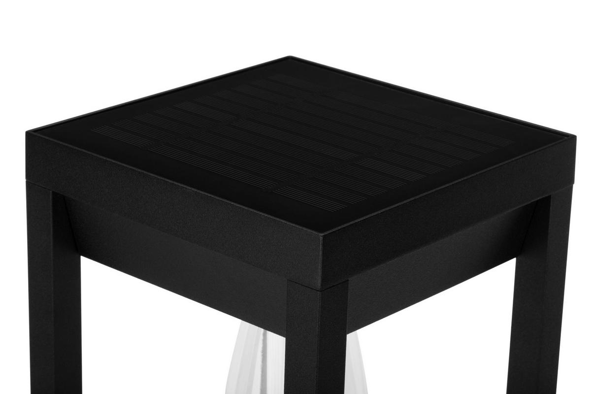 LAMPA SOLARNA OXNARD - przezroczysty, Basics, tworzywo sztuczne (15/15/40cm) - Ambia Garden
