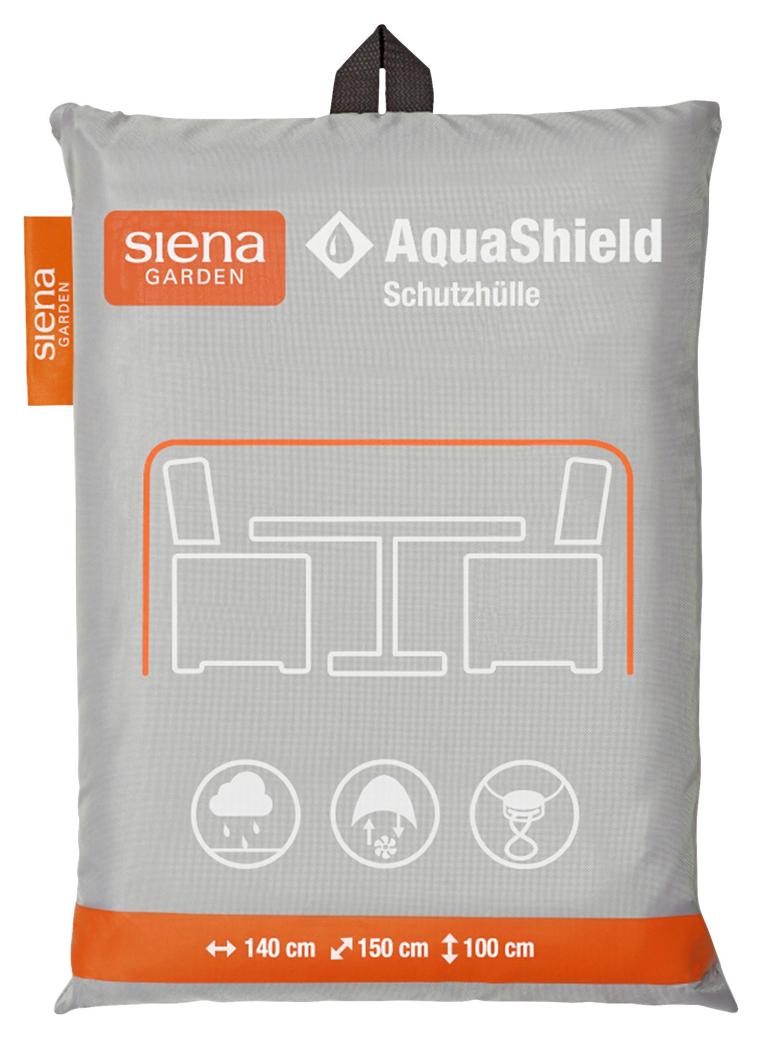 SCHUTZHÜLLE T44677 - Grau, MODERN, Textil (140/100/150cm) - Siena Garden