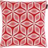 Zierkissen Ruby in Rot/Weiß ca. 45x45cm - Rot/Weiß, MODERN, Textil (45/45cm) - Mary's