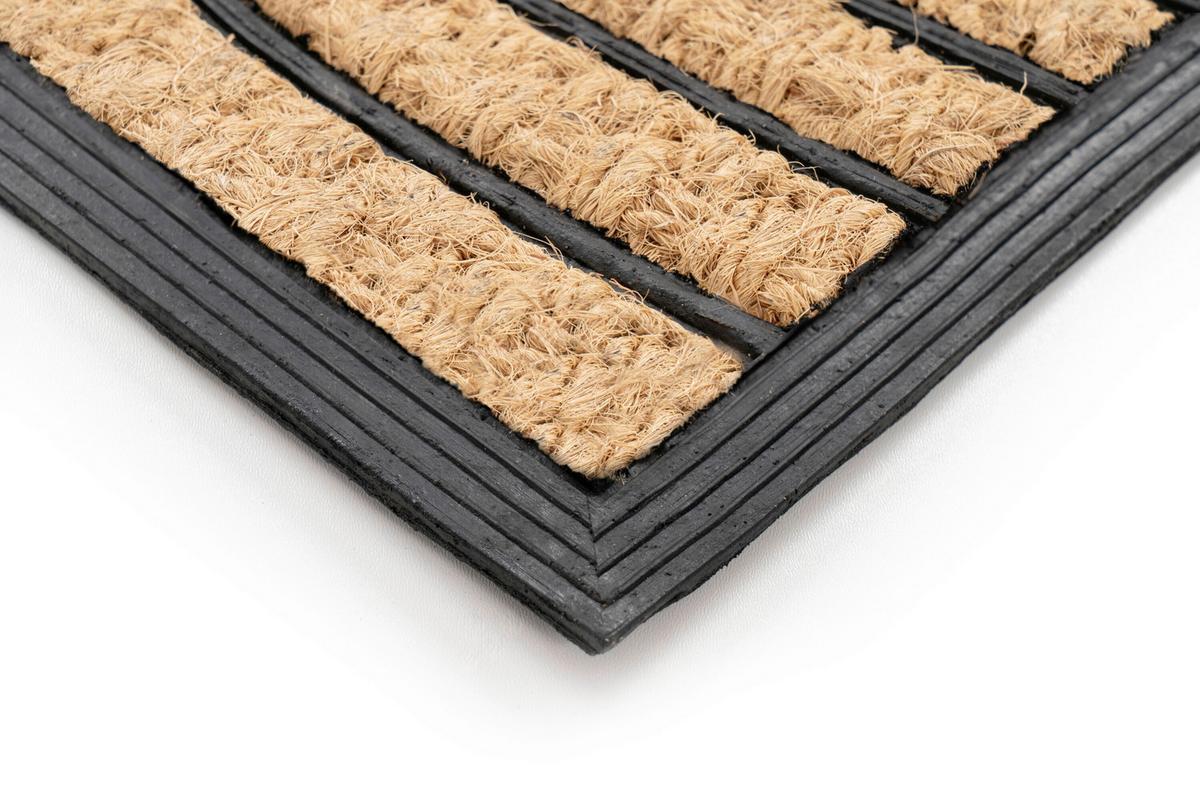 Fussmatte Style Step 125 Hellbraun 45x75 - Hellbraun, Basics, Textil (45/75cm) - Kayoom