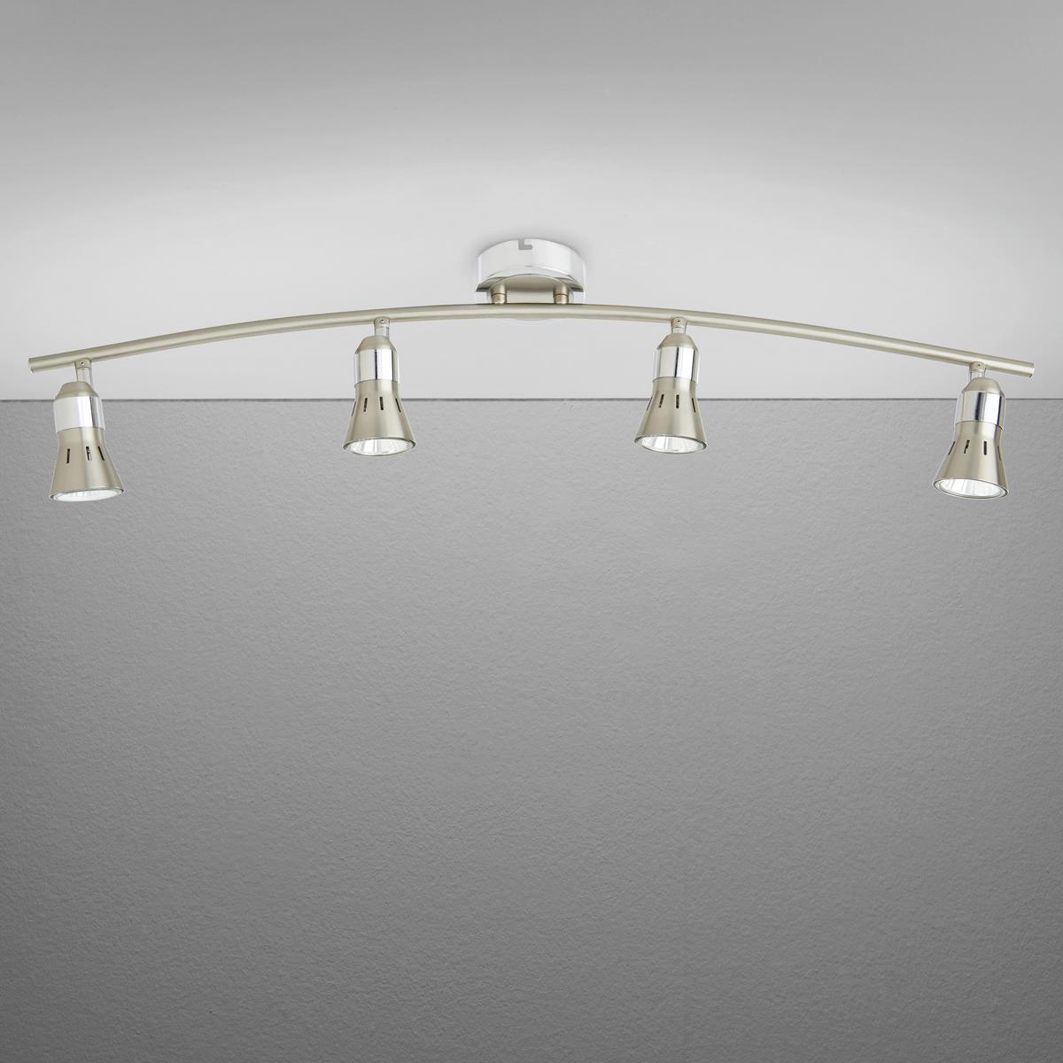 LAMPA SUFITOWA HARVEY - chromowy/niklowy, Modern, metal (78,5/9,5/17,5cm) - Bessagi Home