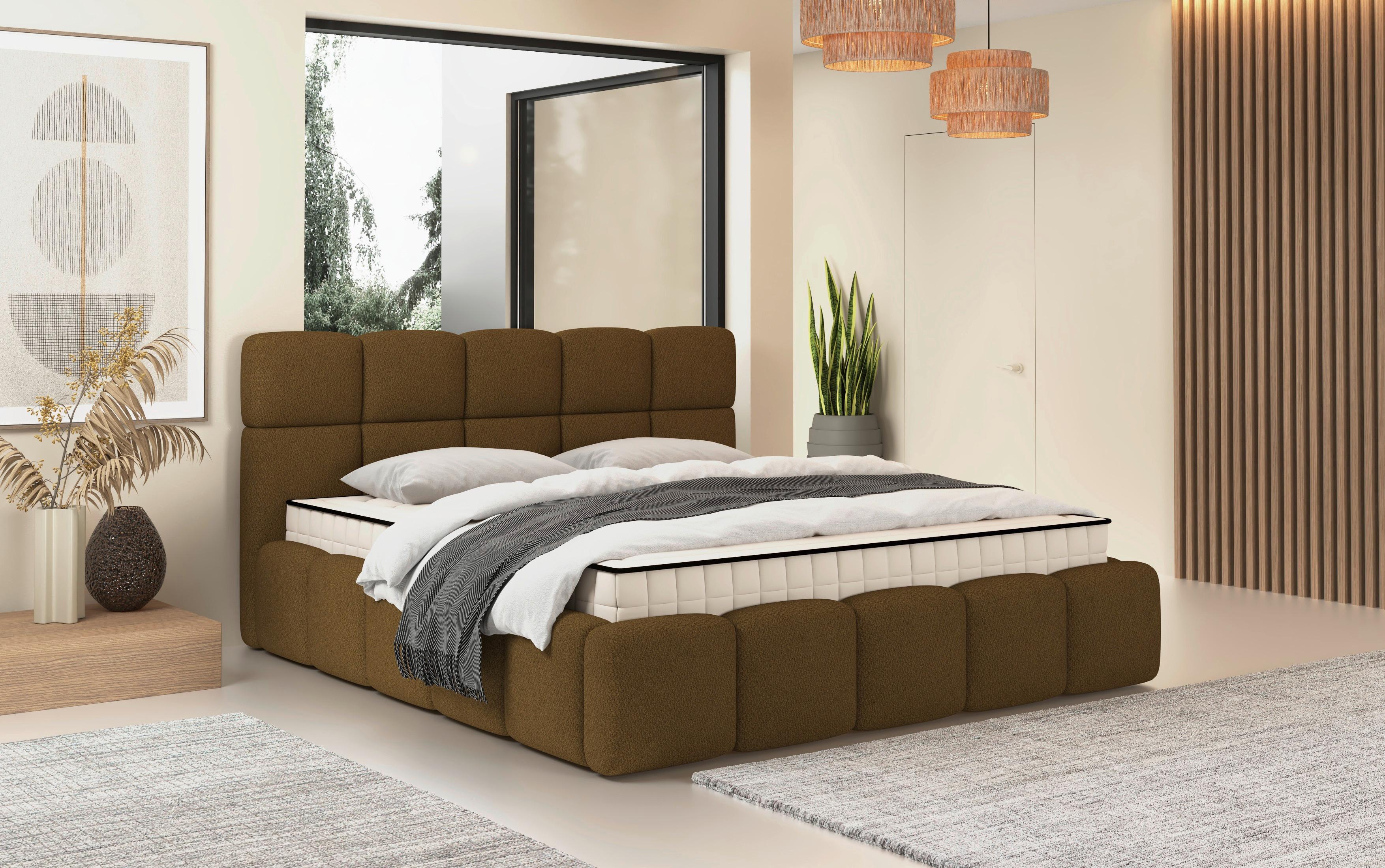 PAT TAPITAT CLOUDY - maro, Trend, plastic/lemn (160/200cm) - Luca Bessoni