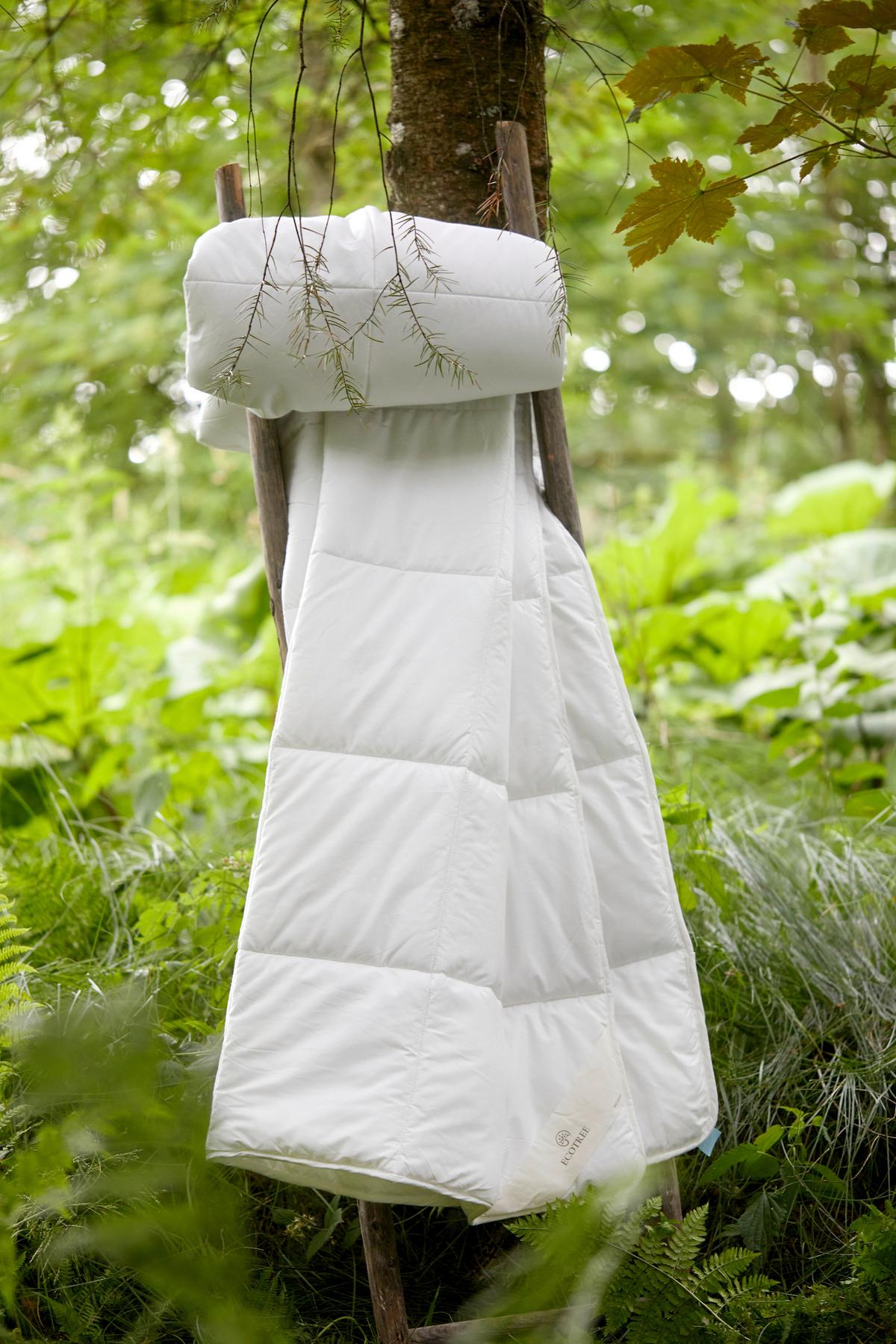 Poplun Bamboo Bijeli, Cca. 135-140x200cm - bijela, Moderno, tekstil (135-140/200cm) - ecoTree