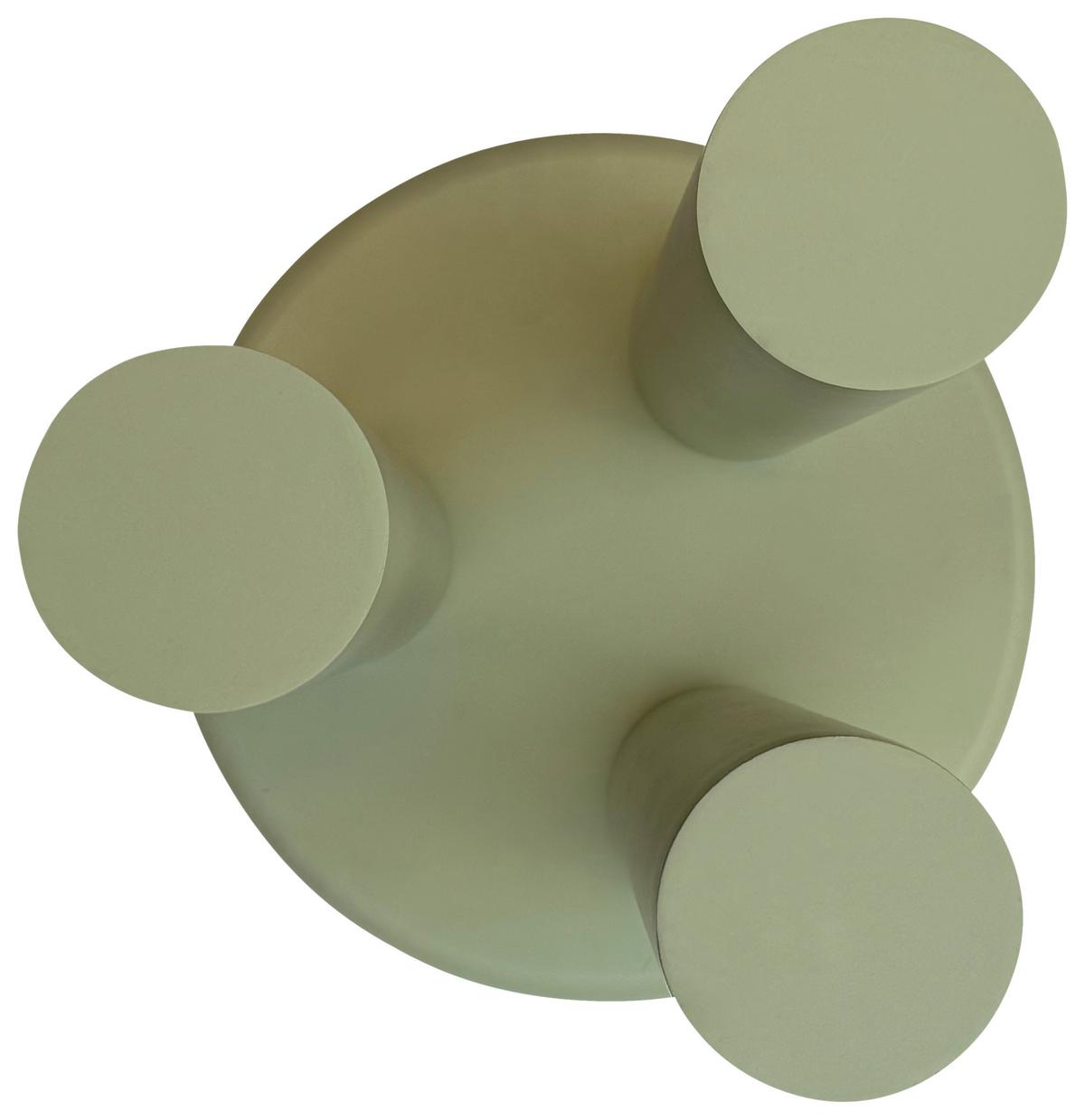 Beistelltisch Arne Grün - Grün, MODERN, Holzwerkstoff (35/35/45cm) - Mömax