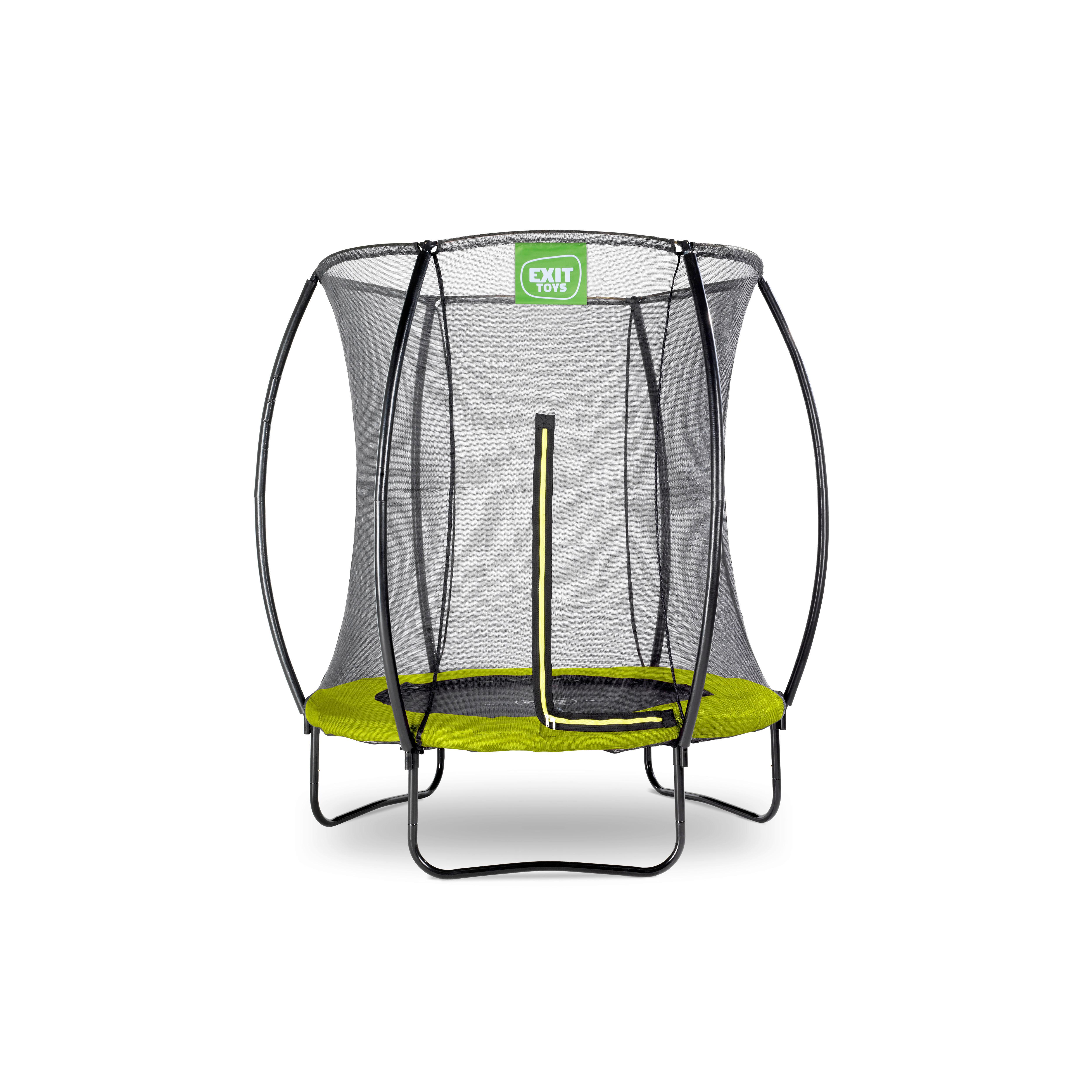 Trampolin Exit Silhouette, Ø 183cm - zelena, Konvencionalno, kovina/umetna masa (183/213cm) - EXIT Toys