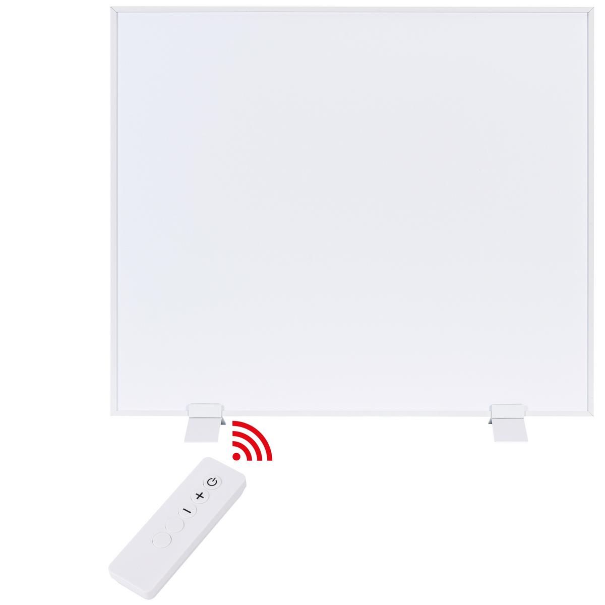 Infrarot-Heizpaneel Weiß max. 500 Watt - Weiß, Basics, Kunststoff/Metall (700/60/5cm)