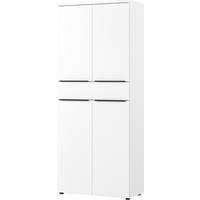 Aktenschrank Ribera in Weiß - Weiß, MODERN, Holzwerkstoff (81/197/40cm) - Premium Living