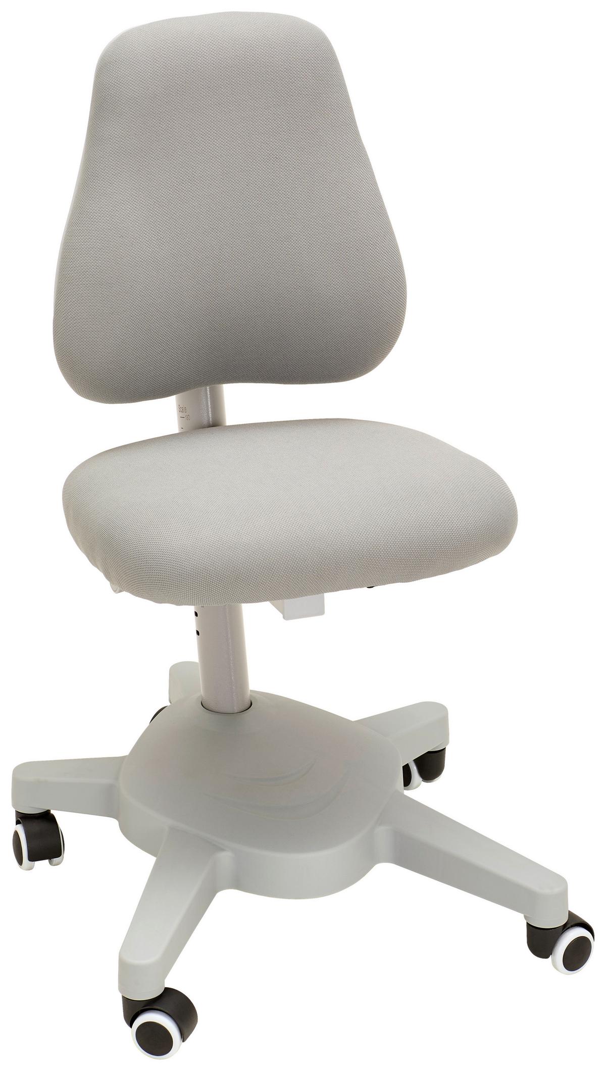 KRZESŁO OBROTOWE MŁODZIEŻOWE STUDY - szary, Konventionell, tworzywo sztuczne/metal (46/90/69cm) - Flexa