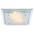 Deckenleuchte Adam, max. 2x60 Watt - KONVENTIONELL, Glas/Metall (33.5/33.5/7.5cm) - Mömax modern living Deckenleuchte Adam, max. 2x60 Watt - KONVENTIONELL, Glas/Metall (33.5/33.5/7.5cm) - Mömax modern living