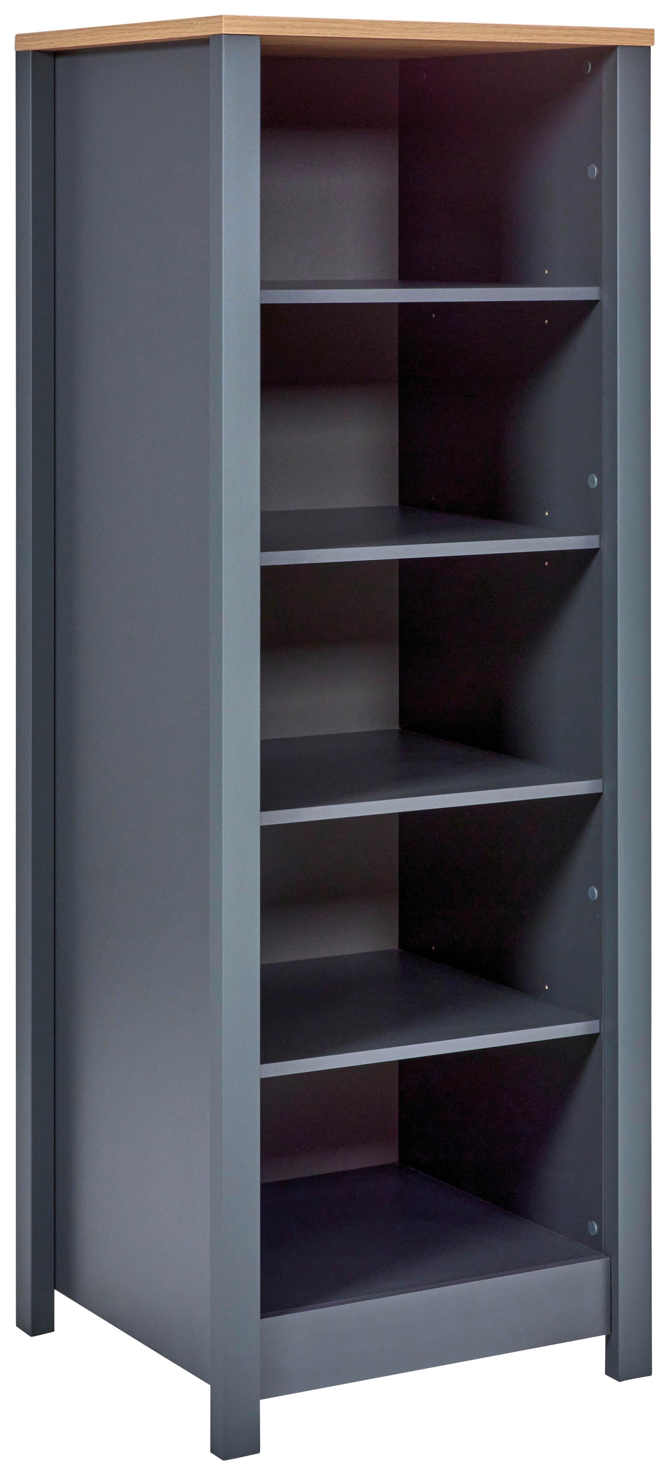 Standregal Venet, Anthrazit/Artisan Eiche - Anthrazit/Eiche Artisan, MODERN, Holzwerkstoff (60/167/60cm) - Mömax