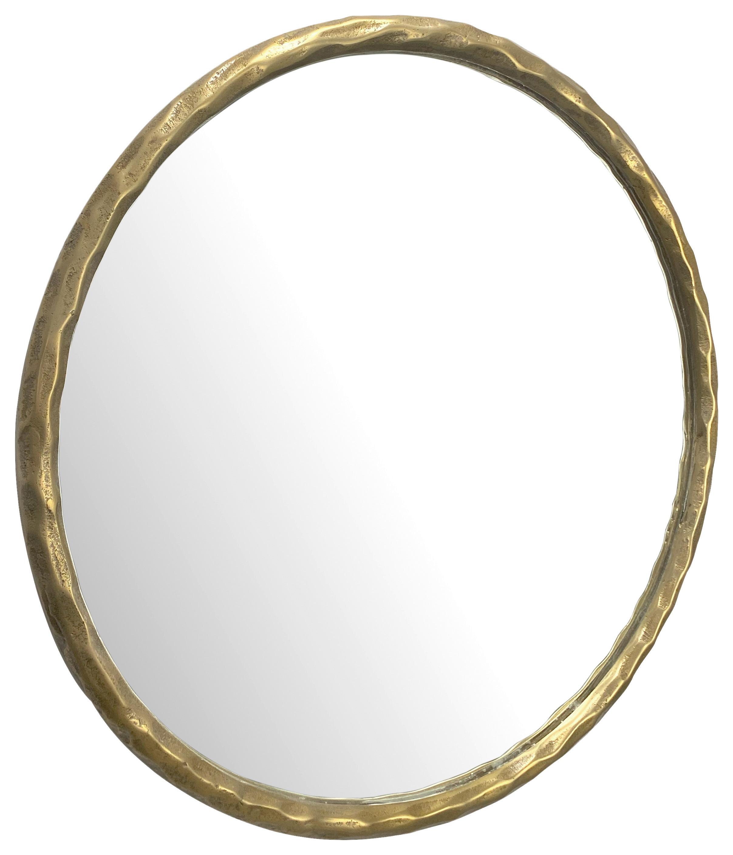 Wandspiegel Goldfarben - Goldfarben, Design, Glas/Metall (60/60/4cm) - MID.YOU