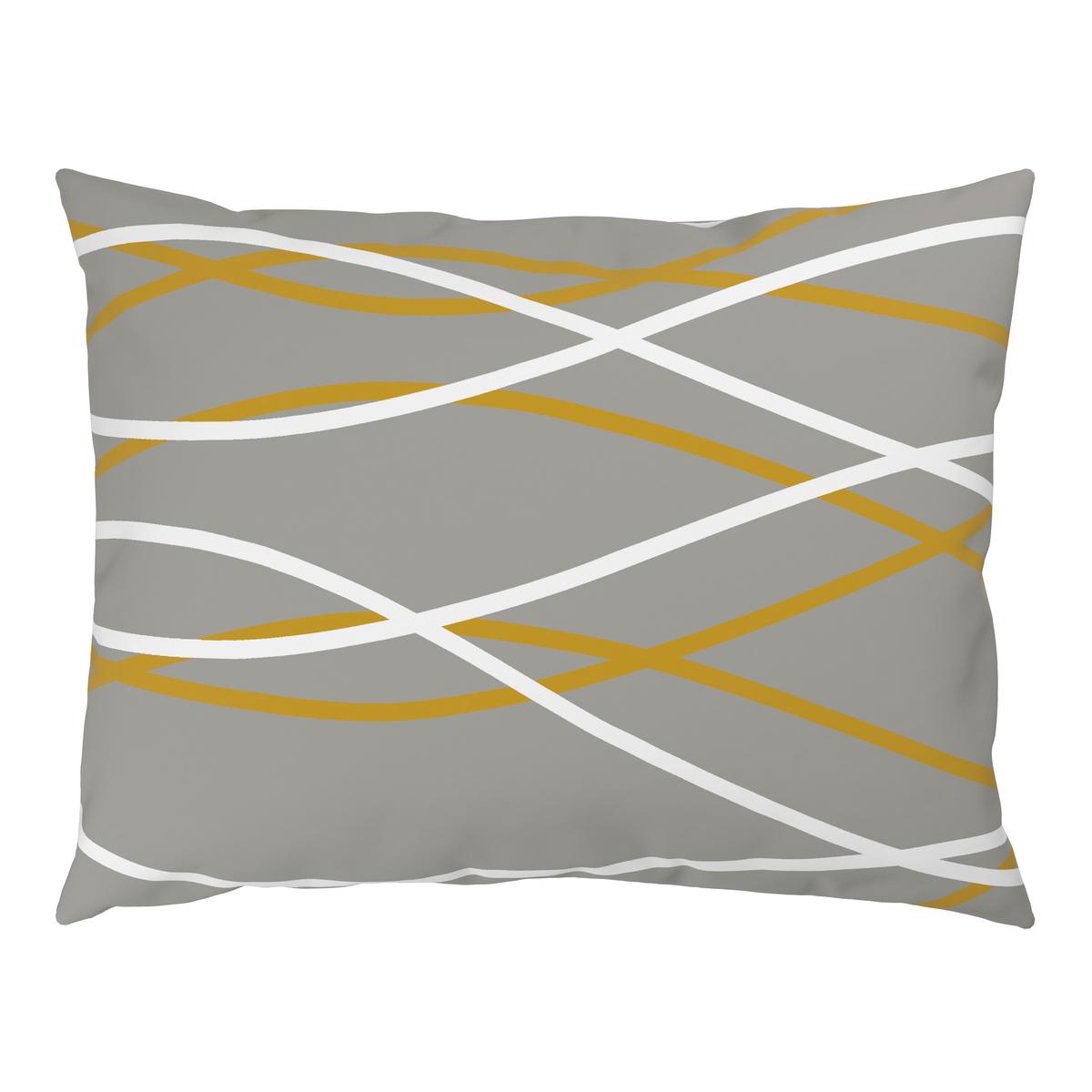 Lenjerie de pat Welle cca. 200x220/2x50x70 cm - auriu/gri, Modern, textil (200/220cm) - Mömax