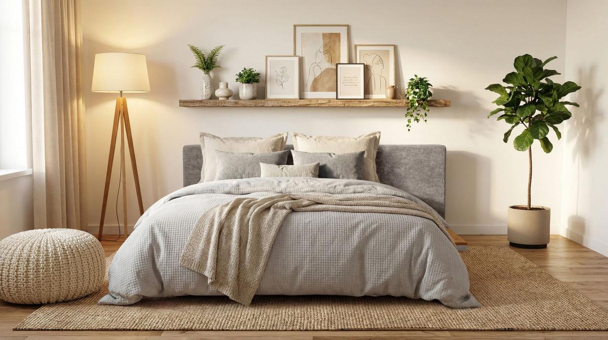 Boxspring Kanapéágy Bloom - krémszínű/barna, Modern, műanyag/faalapú anyag (215/79/292cm)