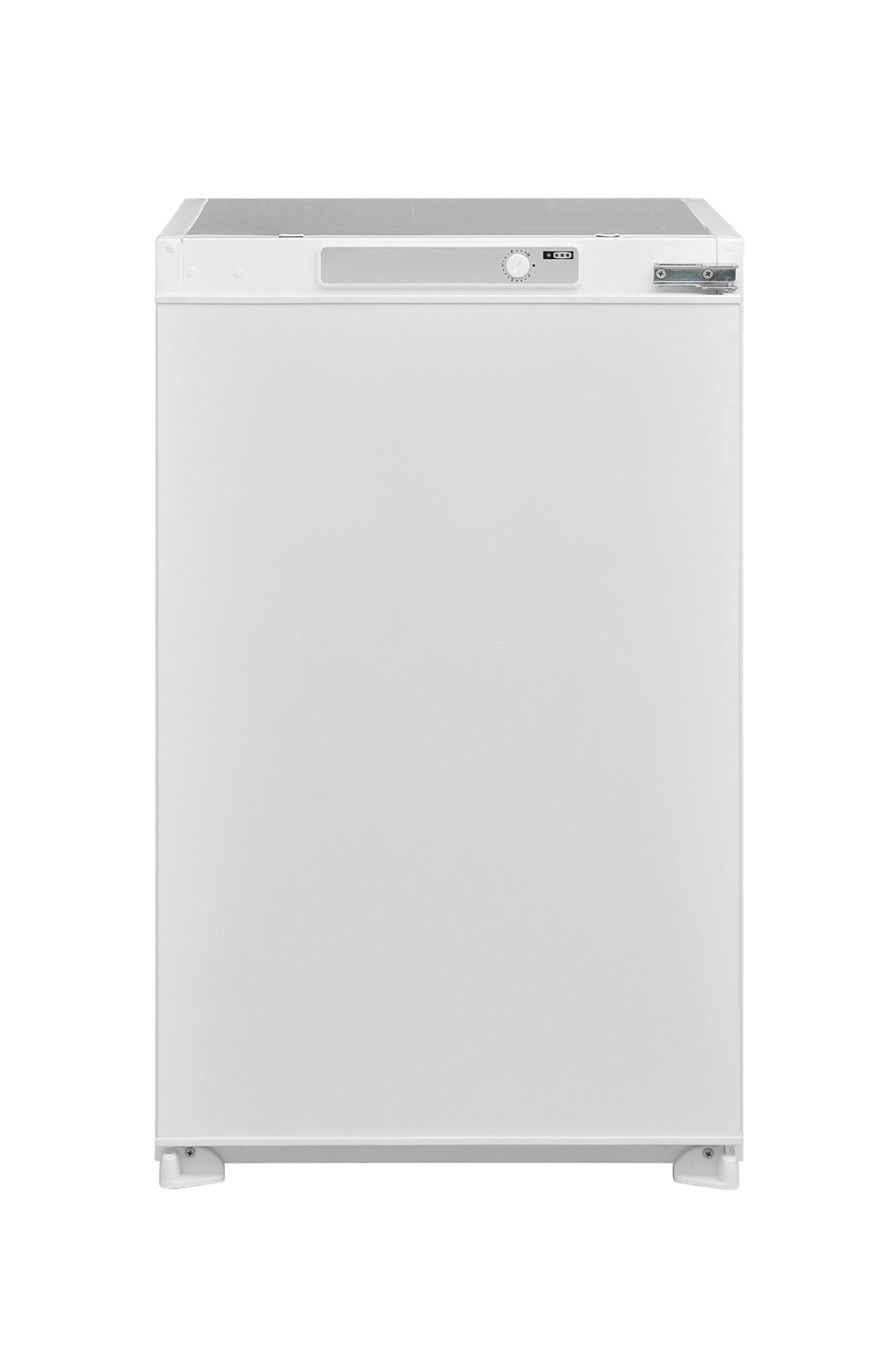 Einbaugefrierschrank Manu ca. 54/87,5/54,5 cm Weiß - Weiß, Trend, Kunststoff/Metall (54/87,5/54,5cm) - Respekta
