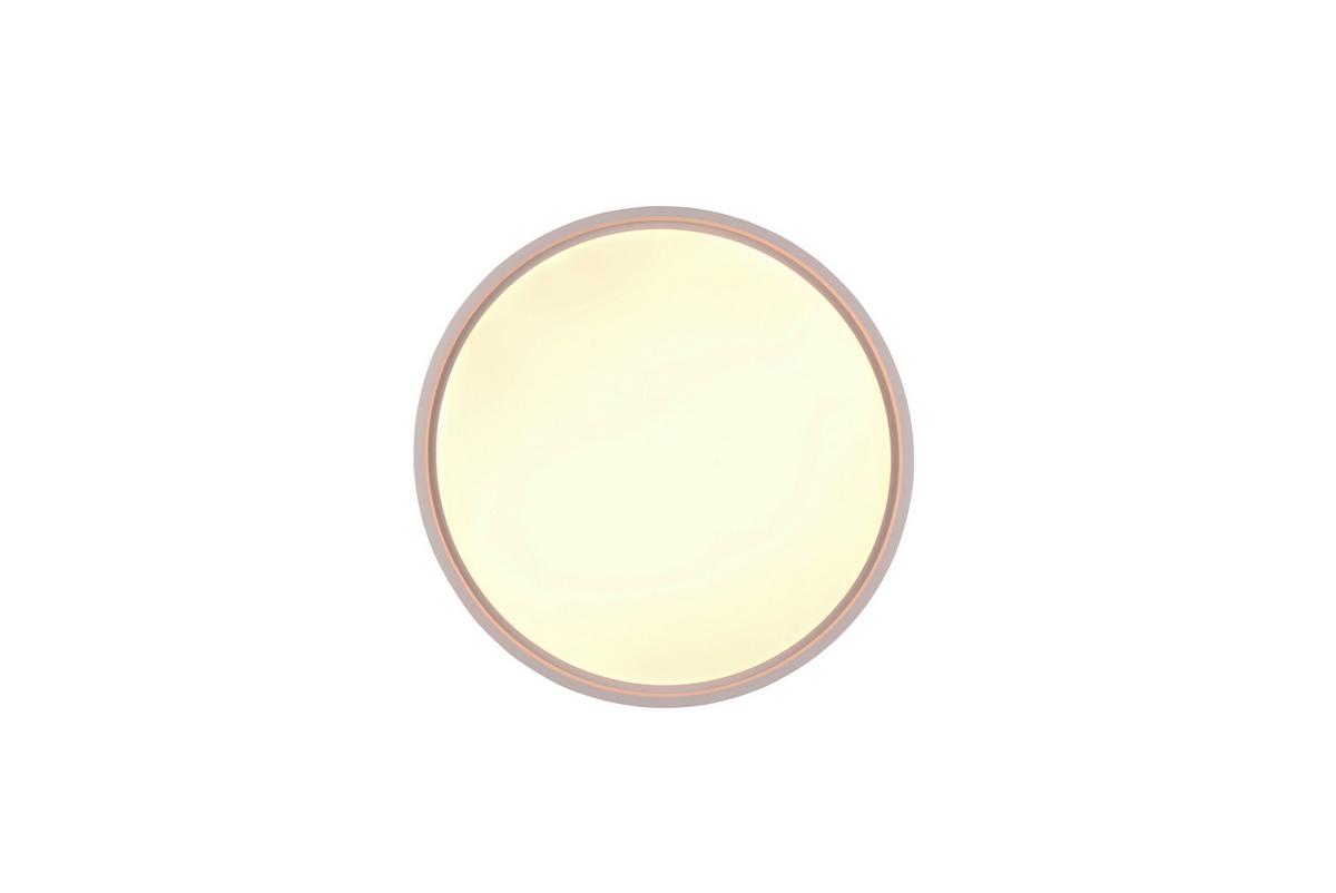 LED-Deckenleuchte Doha in Weiß max. 29 Watt - Weiß, MODERN, Metall (45/5,5cm) - Trio Leuchten