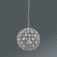 Viseča Svetilka Cathy - krom, Trendi, kovina/umetna masa (30/150cm) - Premium Living Viseča Svetilka Cathy - krom, Trendi, kovina/umetna masa (30/150cm) - Premium Living