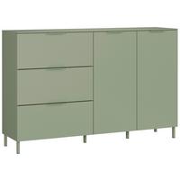 Sideboard Gw-Savoca - Grün, Modern, Holzwerkstoff/Metall (151/98/40cm) - Mömax