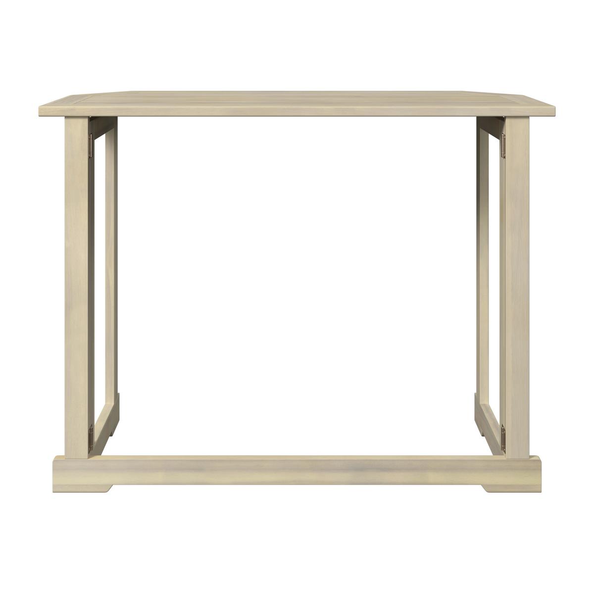 Gartenset Karo Akaziefarben, 3-teilig - Akaziefarben, Natur, Holz (46/99,5/75,5cm) - Mömax