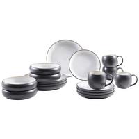 SERWIS OBIADOWO-ŚNIADANIOWY FARO SAND - kolor piaskowy, Design, ceramika - Novel