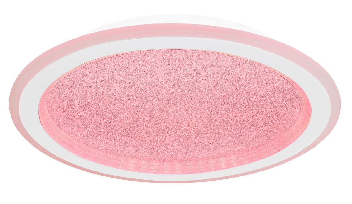 Stropna Led-svetilka Tini, S Sijalko - bela/opal, Trend, kovina/umetna masa (40/5cm) - Globo