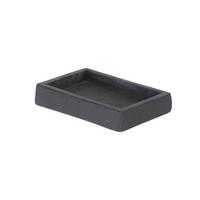 Seifenschale Loki in Anthrazit - Anthrazit, Naturmaterialien (13,5/9/2,5cm)